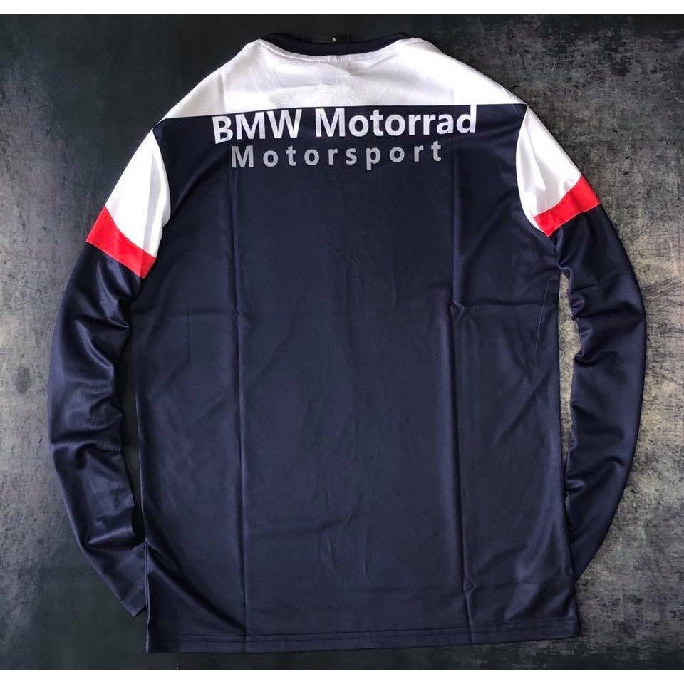 Áo thun đua xe BMW tay dài