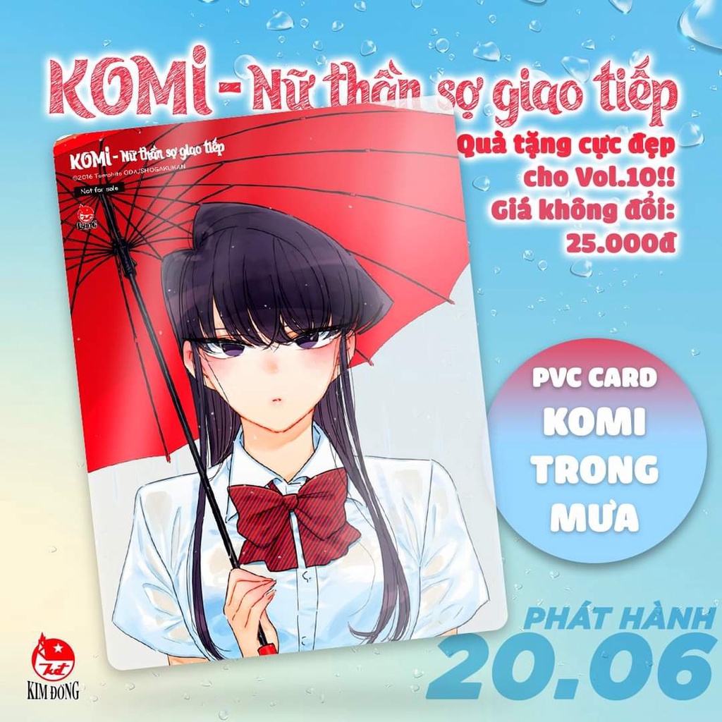 Sách - Komi - Nữ Thần Sợ Giao Tiếp - Tập 1 - 10 - Chọn Lẻ - NXB Kim Đồng