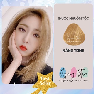 Thuốc NÂNG TONE Tóc - Thuốc tẩy tóc nhẹ Lên Tone Sáng, Nhuộm Tóc Chuẩn Màu Không Gây Hư Hại Tóc