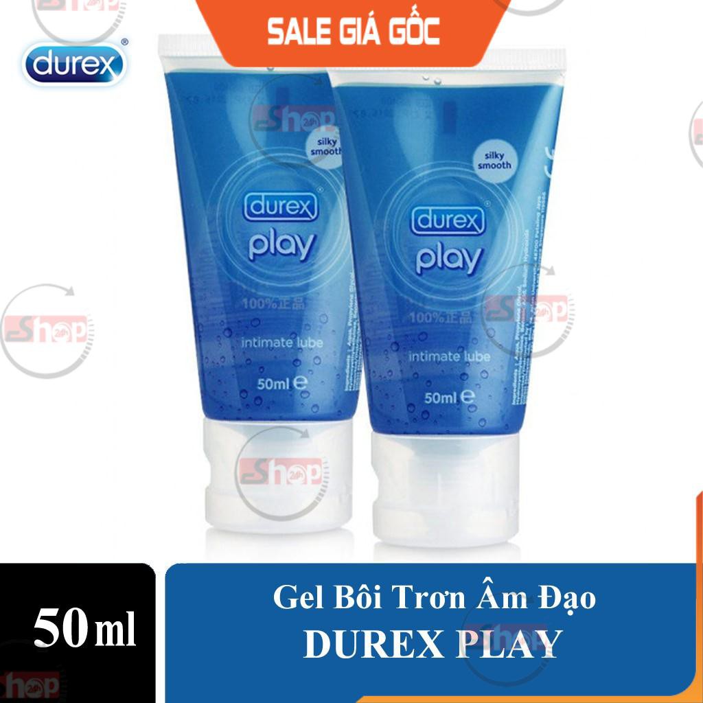 Combo 2 Gel Bôi Trơn Âm Đạo Durex Play 50ml, Chiết Xuất 100% Từ Lô Hội Giúp Tăng Độ Ẩm Tự Nhiên, Khoái Cảm Dâng Trào