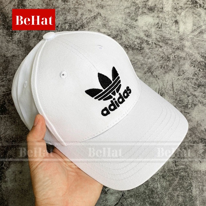 Nón Mũ Lưỡi Trai Adidas (Xuất Dư Chuẩn) Nam Nữ Hàng Hiệu, Xuất Hàn Quốc, Chất Vải Poly Cotton Xịn, Mũ Nón Kết Adidas