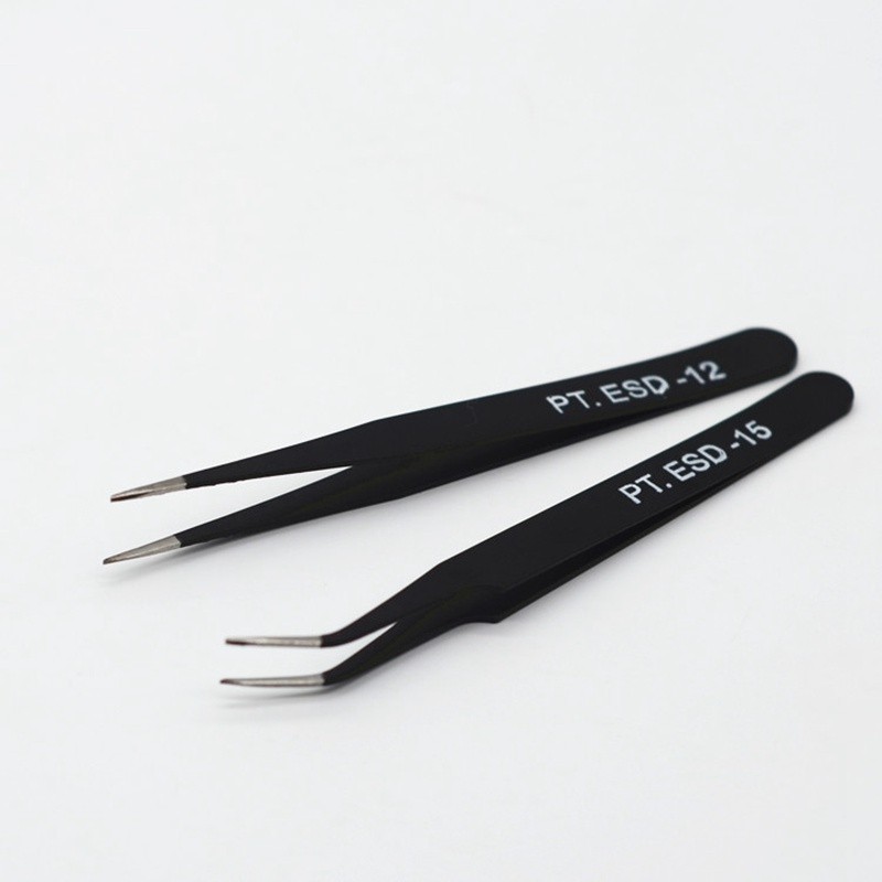 Bộ 2 nhíp gắp đá gắp linh kiện gắn mũi nhọn