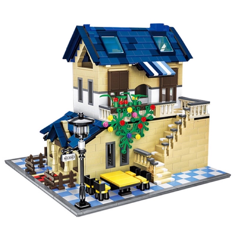 Lego Architecture - Wange 5311 (Xếp Hình Kiến Trúc Biệt Thự Cổ 1298mảnh)