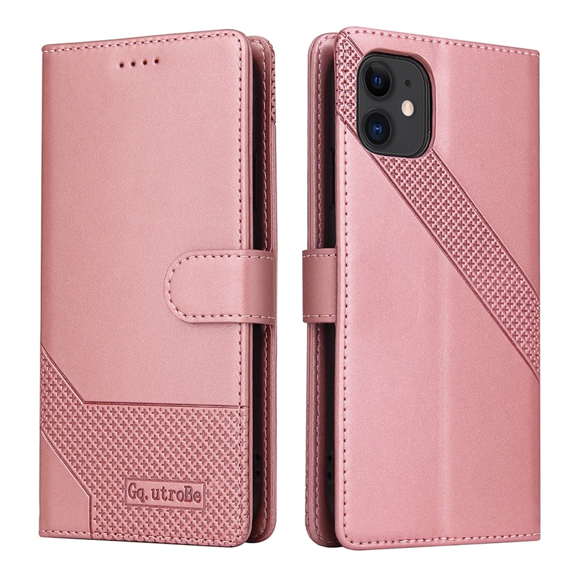 Ốp Điện Thoại Da Kiểu Ví Lật Có Ngăn Thẻ Cho IPhone 14 13 12 Mini 11 Pro Xs Max XR