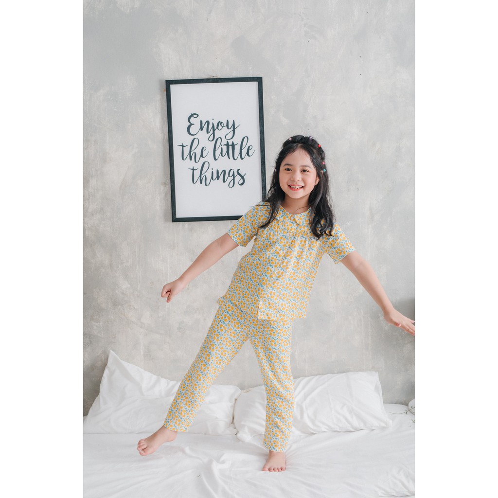 [LITTLE PINK] BỘ PYJAMAS HÈ 2021 VER 2