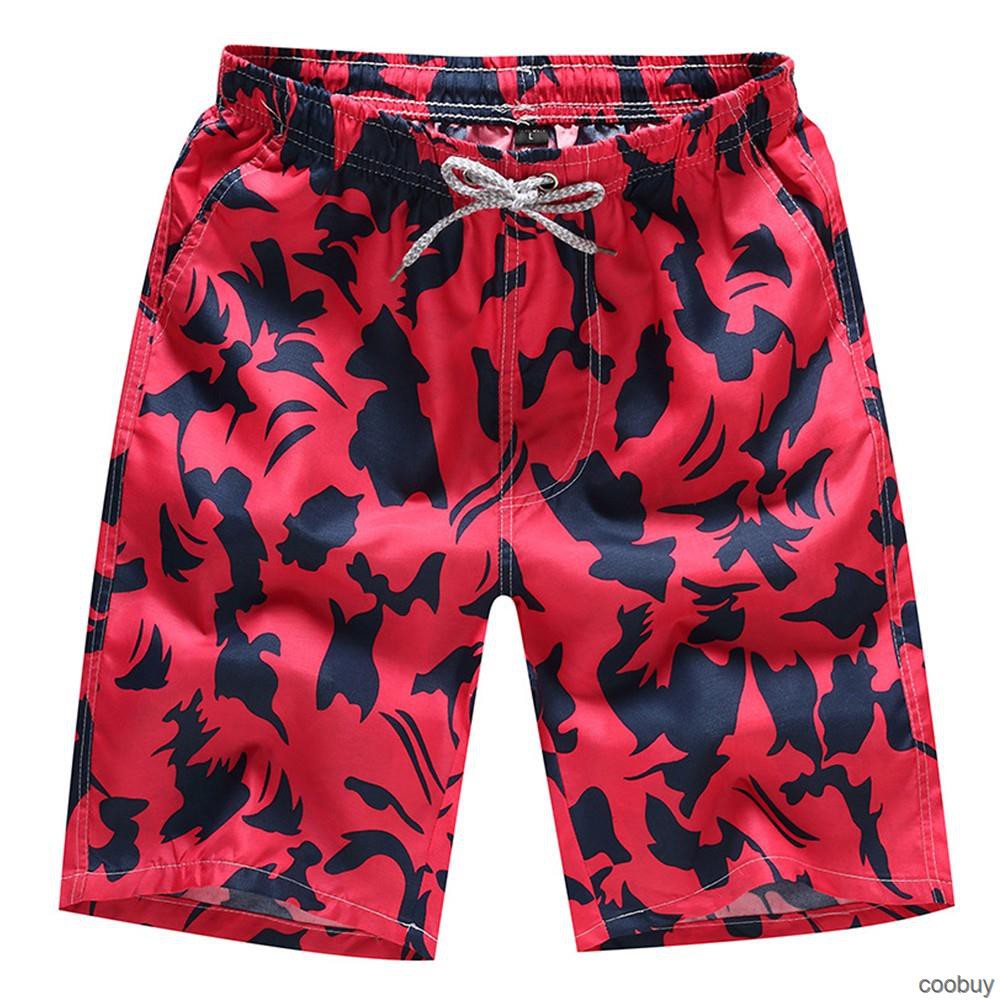 Quần short nam in họa tiết thời trang thể thao lỏng lẻo