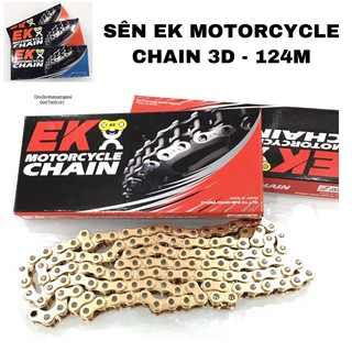 Sên EK 3D Đen Vàng/ Vàng - 428 - 124