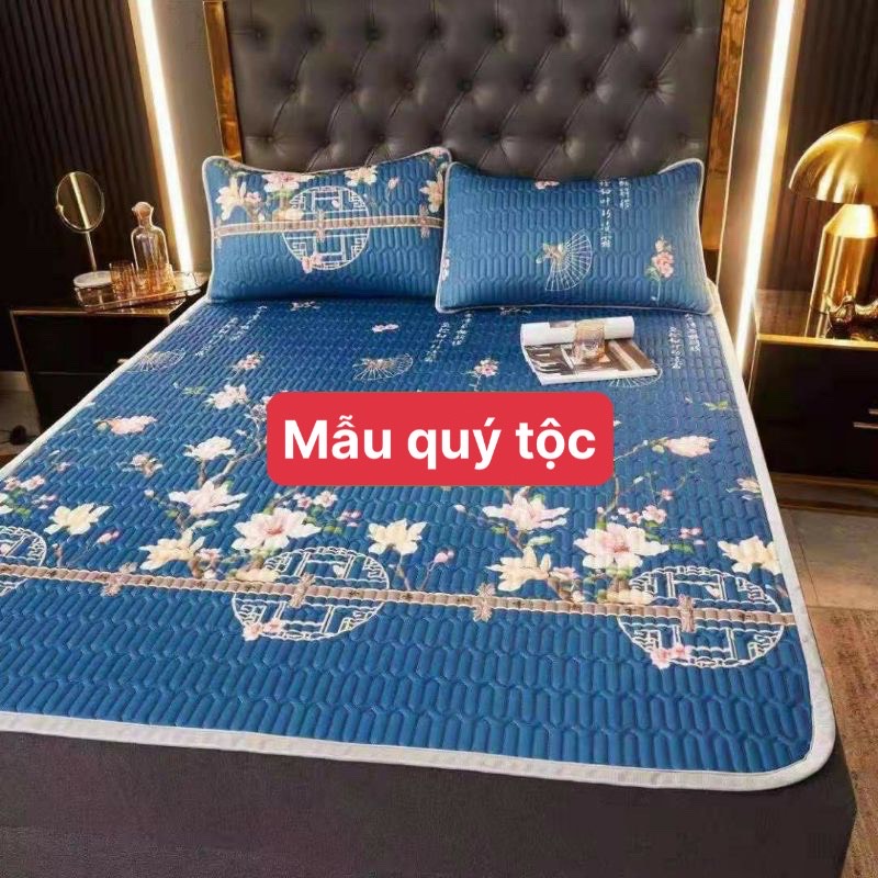 Chiếu điều hòa sao su non in hình 3D dễ thương tăng kèm 2 vỏ gối đầu | BigBuy360 - bigbuy360.vn