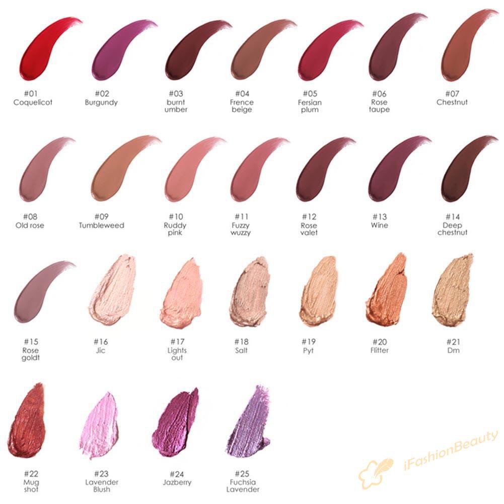 【New】Waterproof Matt Liquid Lipstick Moisturize Smooth Long Lasting Lip Gloss