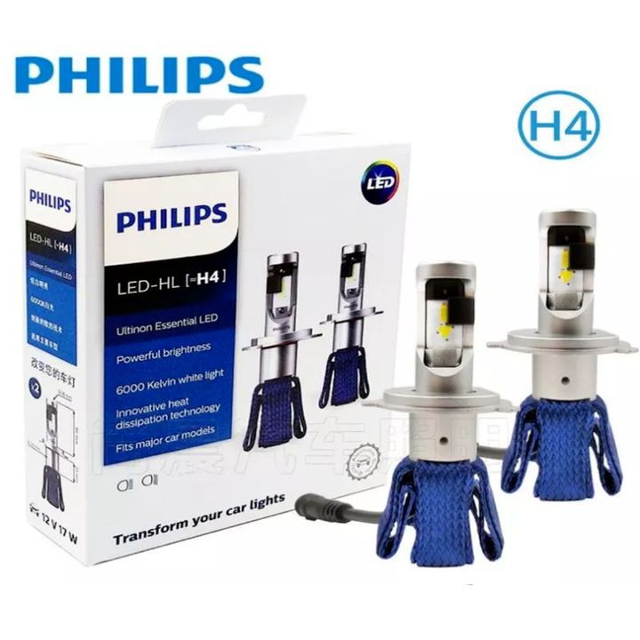 Bóng đèn LED dùng cho ô tô, xe hơi cao cấp nhãn hiệu Philips/ Mã sản phẩm H4