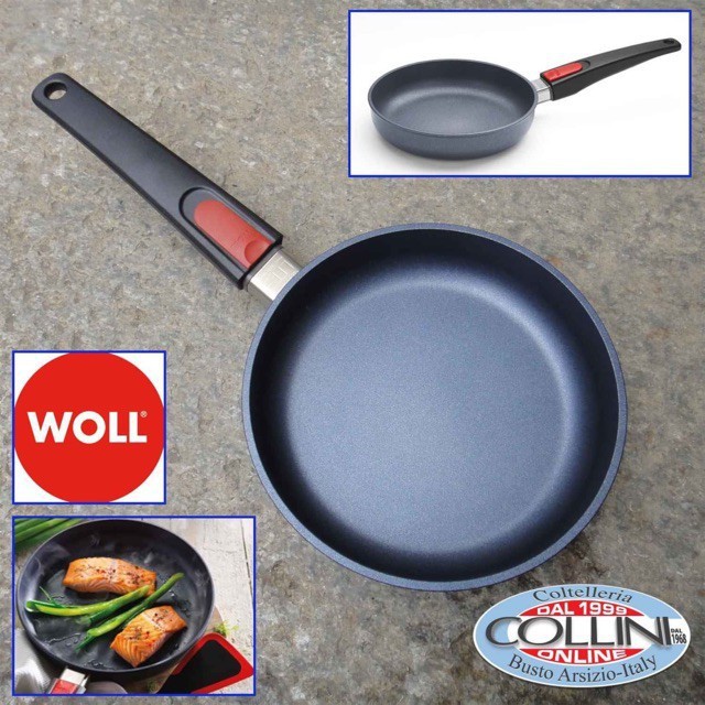 Chảo Woll Eco Lite Fry Pan 20-24-28 cm chống dính 5 lớp vân đá [nhập Đức chính hãng]