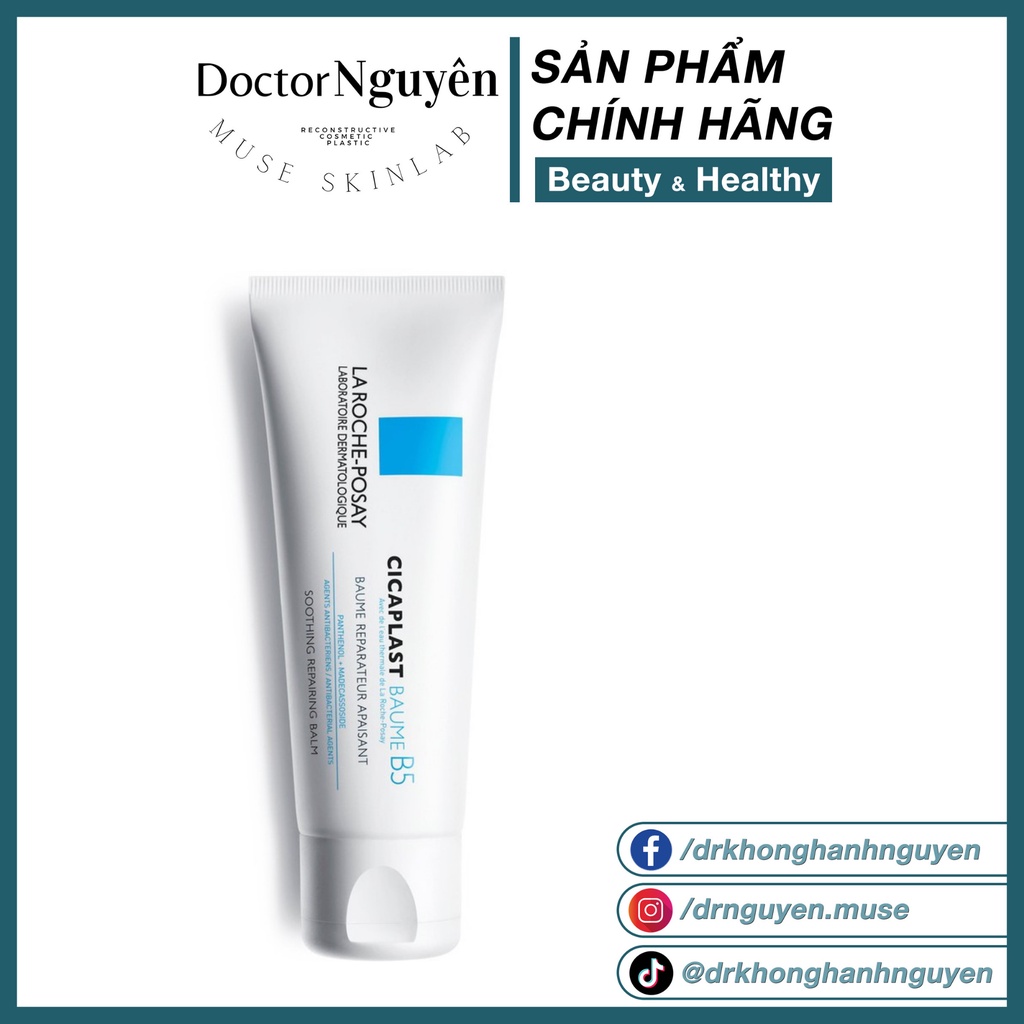 Kem Dưỡng La Roche-Posay Cicaplast Baume B5 Làm Dịu Và Phục Hồi Da (40ml)