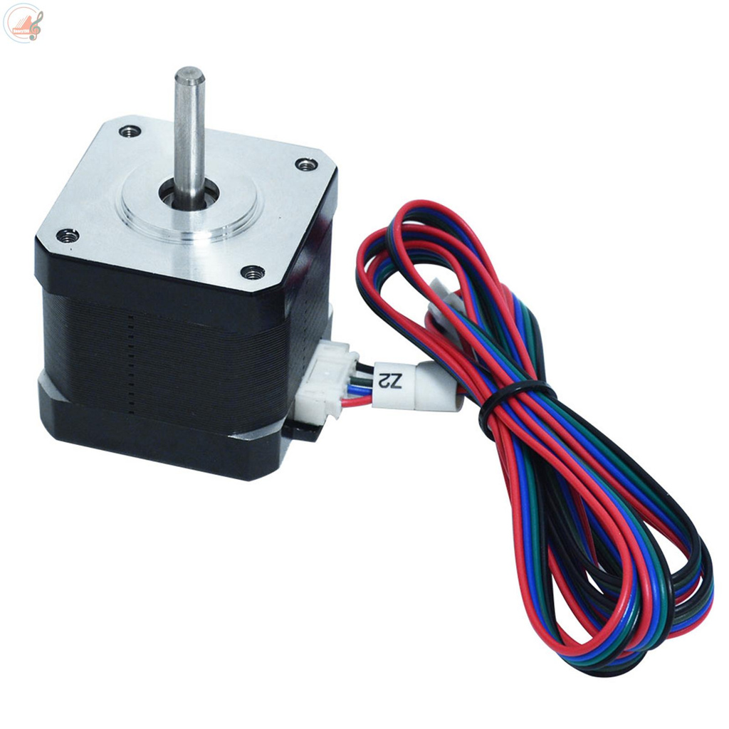 TRONXY 2pcs 42 Stepper Motor High Torque Hybrid Stepping Motor 2 Phase 1.8 Degree Step Angle 1.68A 40Ncm 4-Lead with 1 Meter Cable for 3D Printer CNC