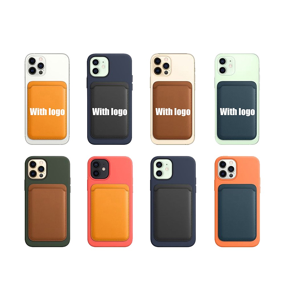 Ví Da PU Nam Châm Có Ngăn Đựng Thẻ Thông Dụng Cho Apple Iphone 12 12 Pro Giá Đỡ