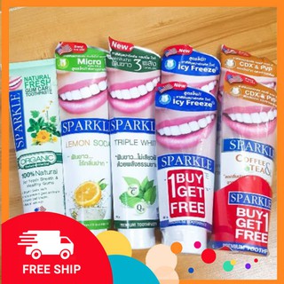 KEM ĐÁNH RĂNG SPARKLE 100G THÁI LAN SIÊU TRẮNG RĂNG