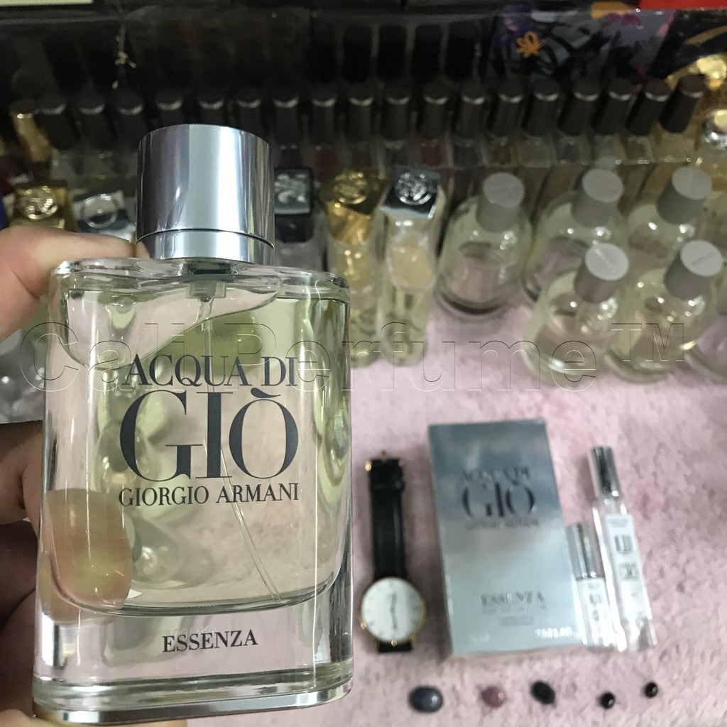 [Cali Perfume][Mẫu Thử][Dùng Là Thơm] Nước Hoa Mùa Hè Lưu Hương Lâu Dành Cho Nam Armani Acqua Di Gio Essenza | Thế Giới Skin Care