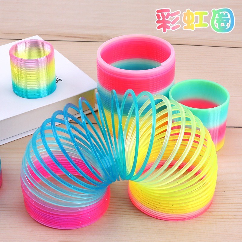 Đồ chơi lò xo cầu vồng