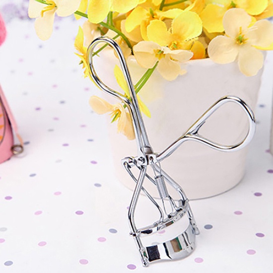 [Hàng mới về] Dụng cụ bấm cong lông mi bằng thép không gỉ và silicon tiện dụng cho nữ