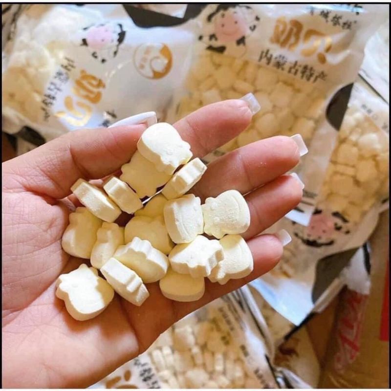 sỉ 1 thùng kẹo sữa bò non mông cổ 18 gói x250g gói / 512k