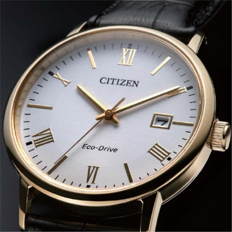 Đồng hồ nam Citizen chính hãng BM6772-05A, dây da