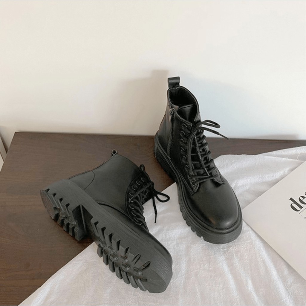| BỐT MARTENS GIÀY CAO CỔ KHOÁ KÉO HÀN QUỐC | BigBuy360 - bigbuy360.vn