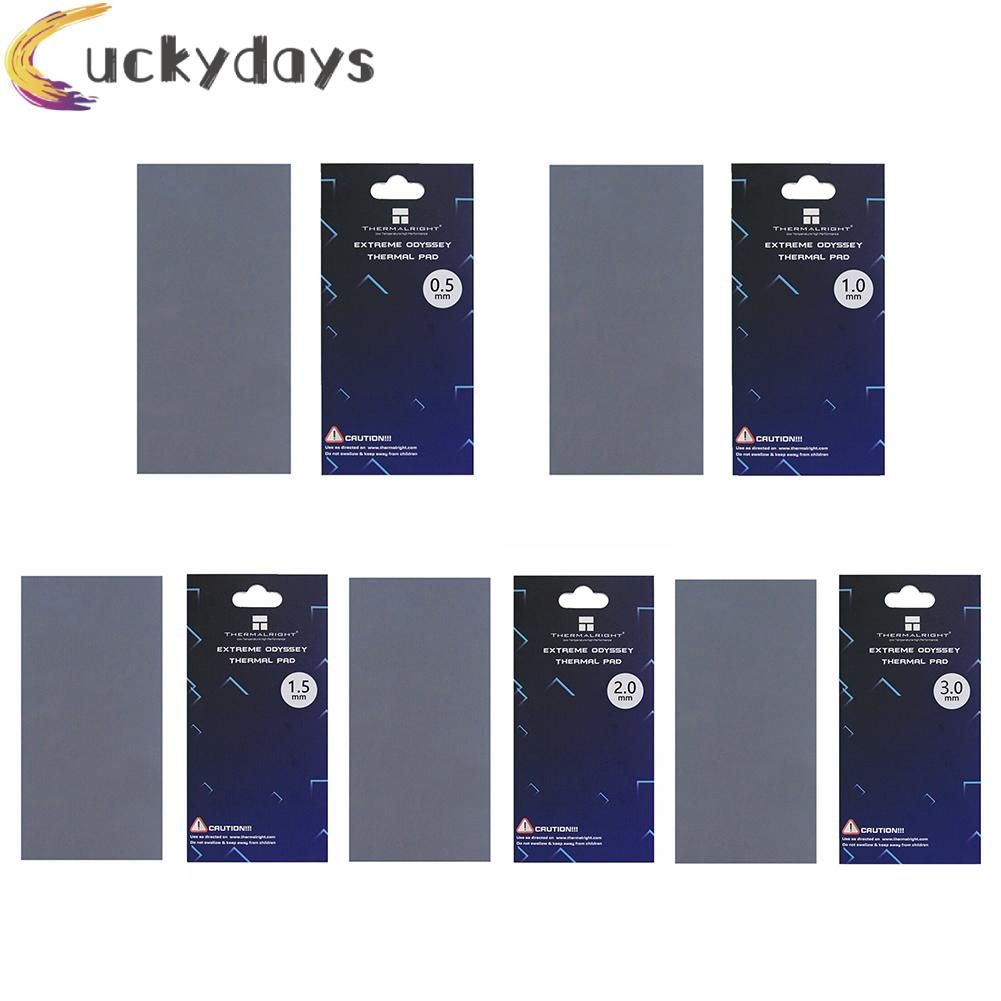 LUCKYDAYS Thermal Pad 12.8 W/mk Silicone Thermal Pads 85x45mm for GPU CPU Heatsink