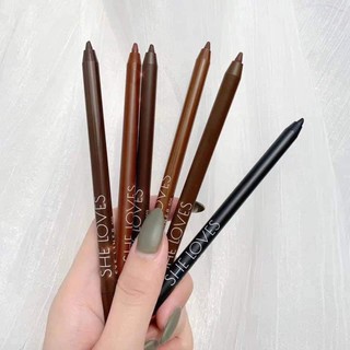 Chì Kẻ mắt 💗💗𝐒𝐇𝐄𝐋𝐎𝐕𝐄𝐒💗💗Siêu Chống Thấm Nước, Bền Màu (Nâu, Đen)