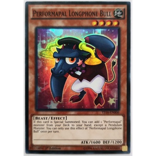 [Thẻ Yugioh] Performapal Longphone Bull |EN| Super Rare