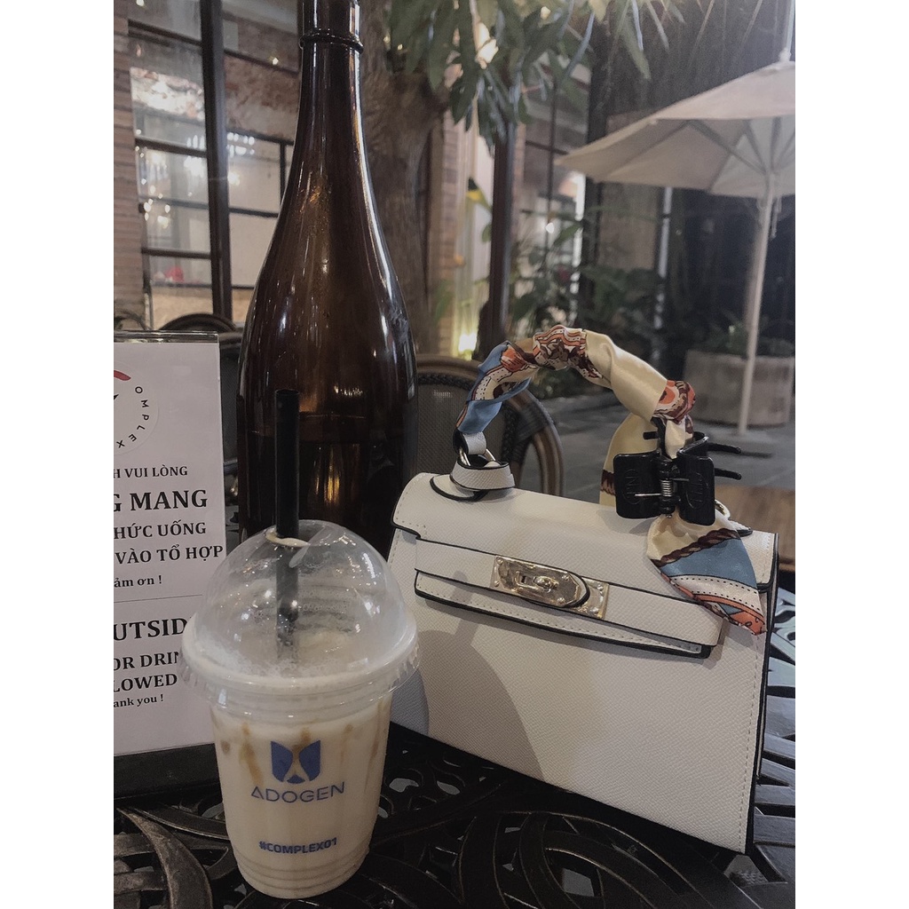 Túi xách Full Box đeo chéo nữ HM da gạo phong cách vintage giá rẻ nhất shop.e