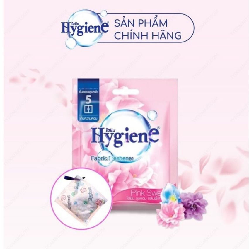 Túi Thơm Đậm Đặc Hygiene Thái Lan CAVITA giúp lưu hương trên quần áo suốt ngày dài, hương thơm nhẹ nhàng, dùn