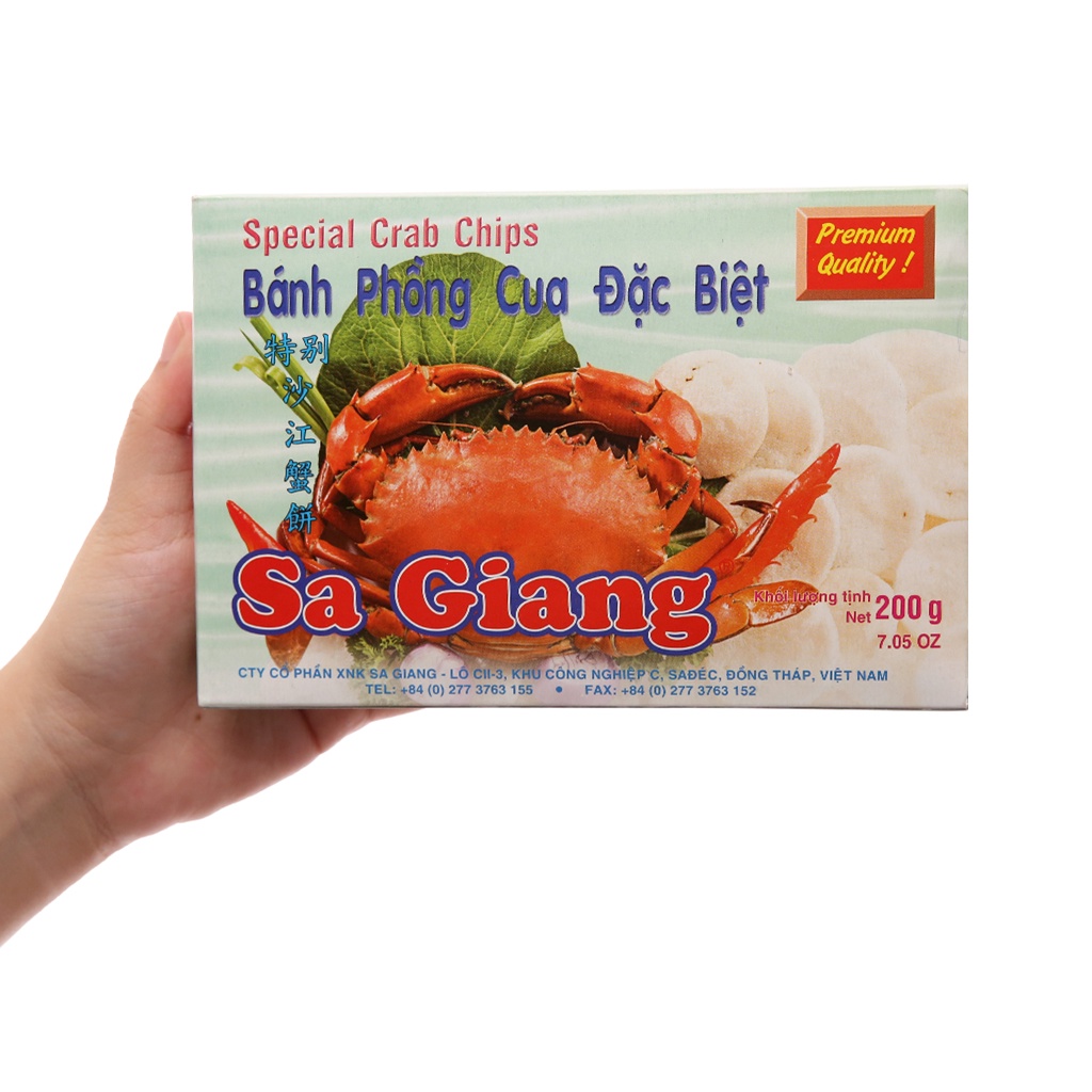 Bánh Phồng Tôm Đặc Biệt Sa Giang 200G
