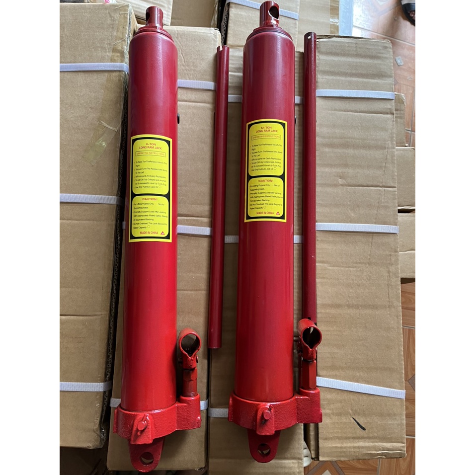 Kích thủy lực 12 tấn dài của cẩu móc động cơ ô tô