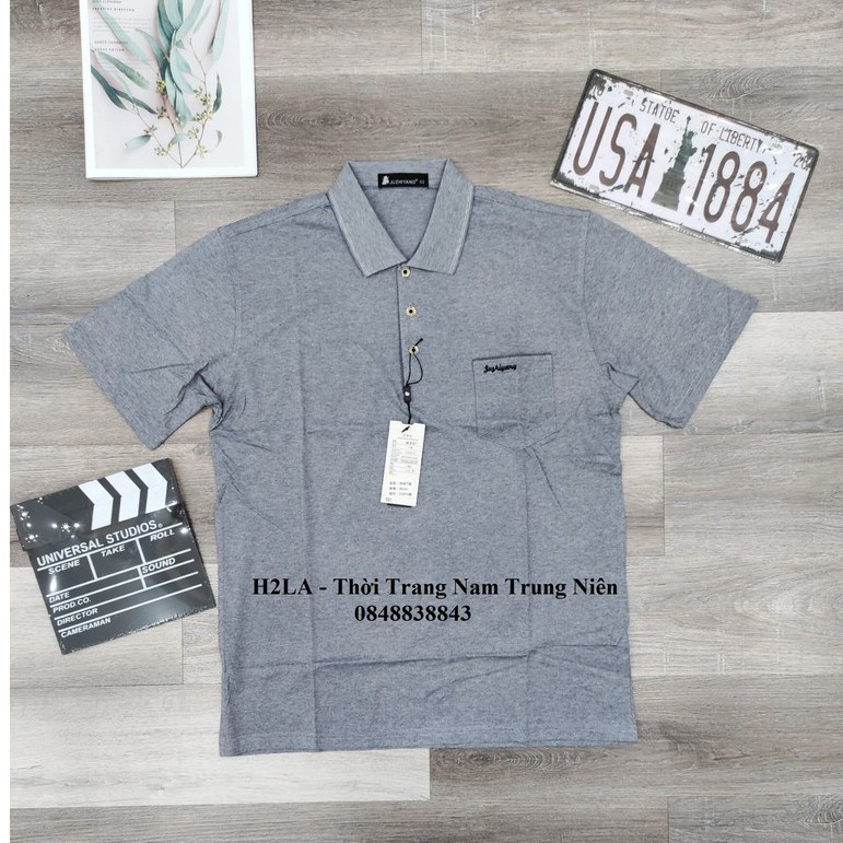  Áo Phông Cộc Tay Nam Trung Tuổi Cho Bố Ảnh Thật | BigBuy360 - bigbuy360.vn