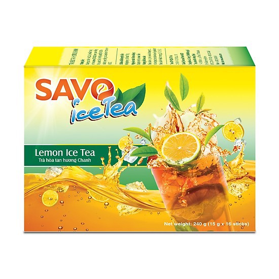 Trà Savo chanh hòa tan