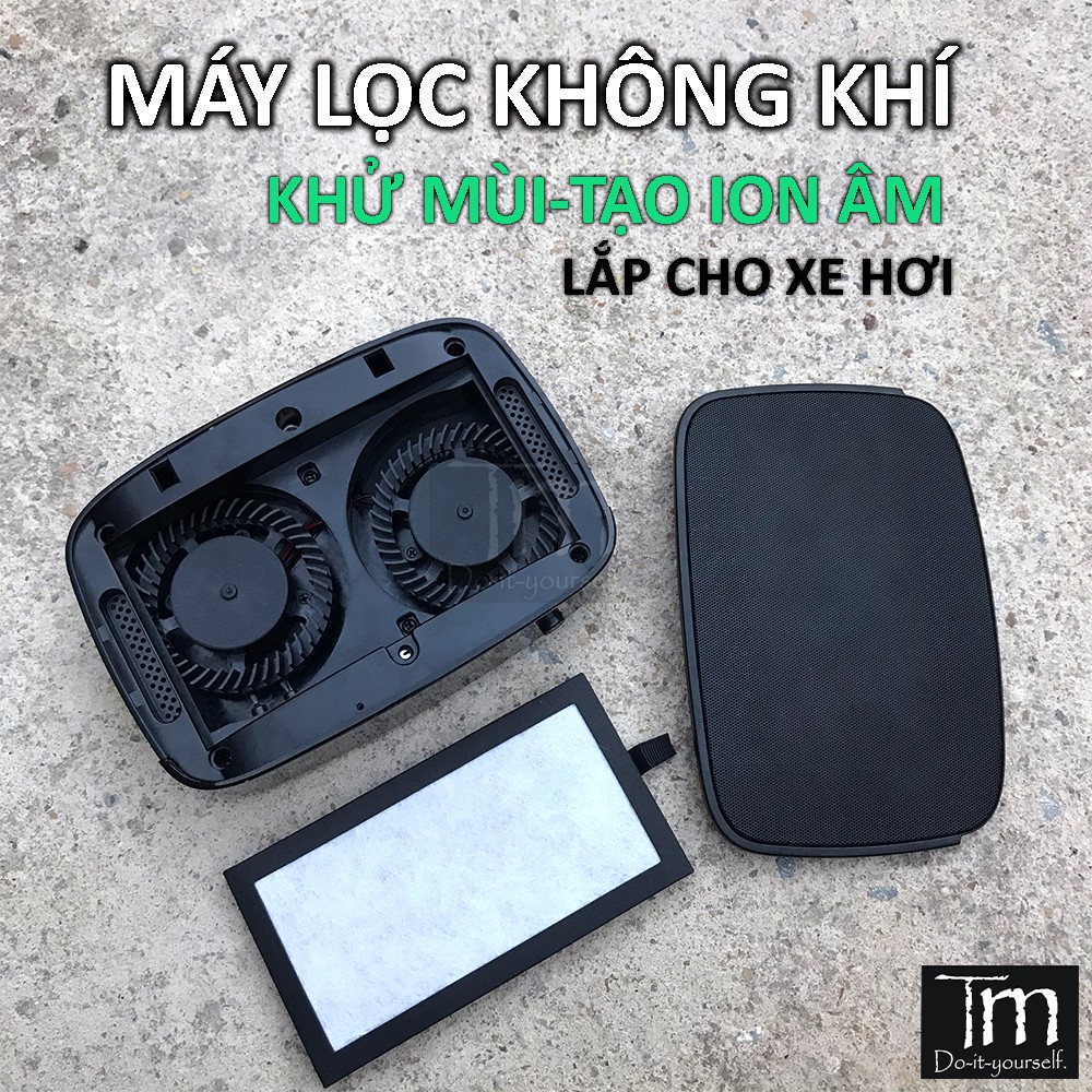 Máy Lọc Không Khí Oto Tạo Ion Âm Khử Mùi