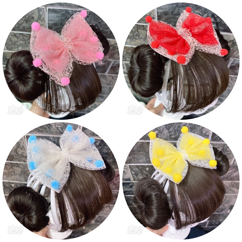Set natra kèm nơ xinh cho bé