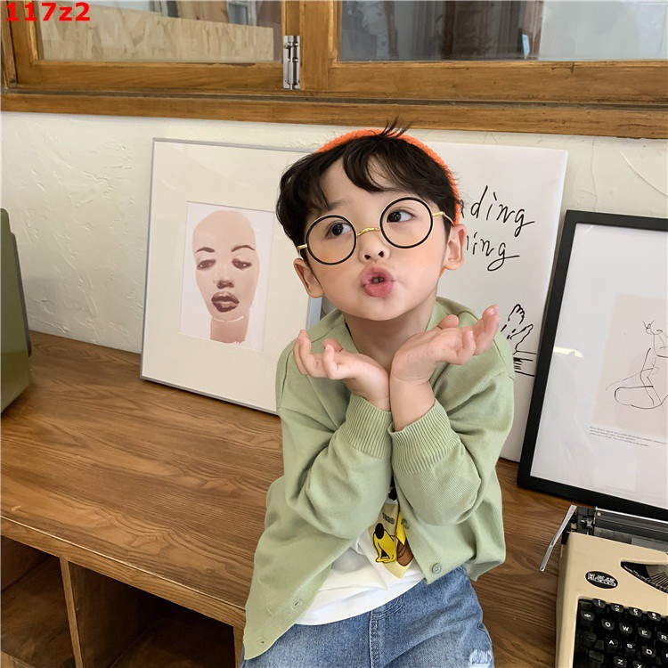 Áo cardigan len phong cách Hàn Quốc bé trai bé gái mẫu mới 2019 cực xinh