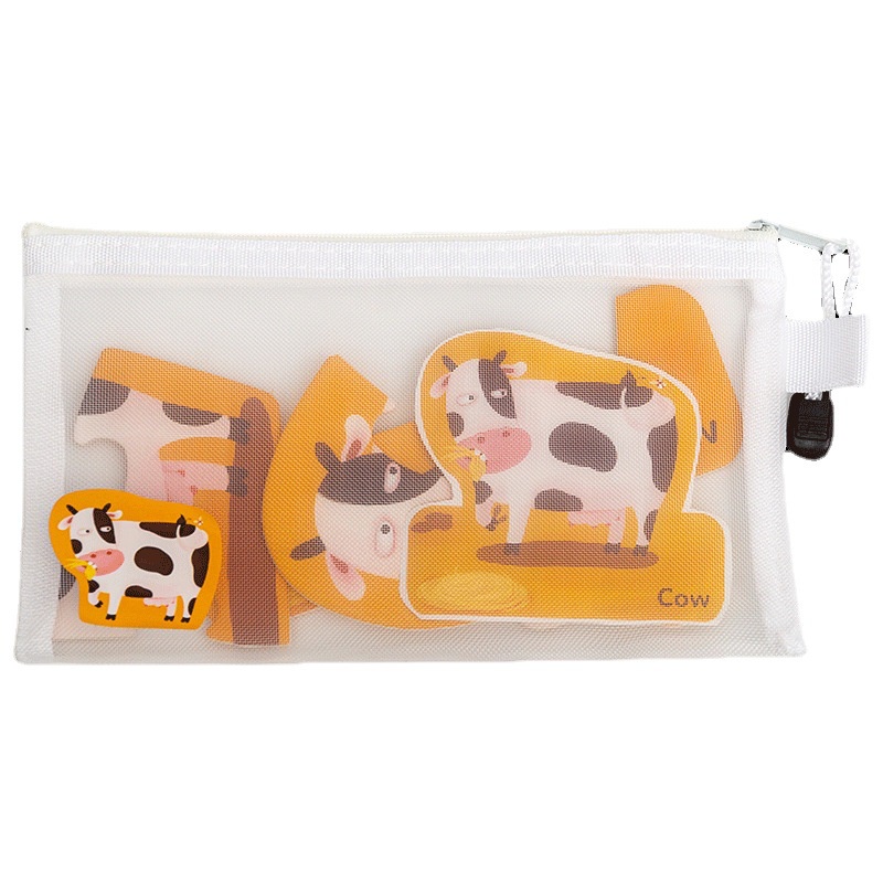 Túi Lưới Trong Suốt Đựng Đồ Trang Điểm Tiện Dụng