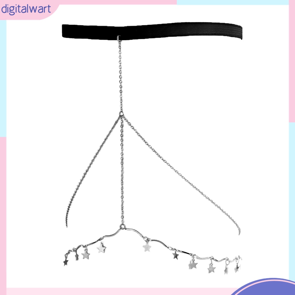 {digitalwart} Dây Xích Cơ Thể Nhiều Lớp Tua Rua Bắt Mắt Hình Học Có Thể Điều Chỉnh Trang Trí Đầm Quyến Rũ Cho Nữ Chuỗi Đeo Đùi Đi Biển