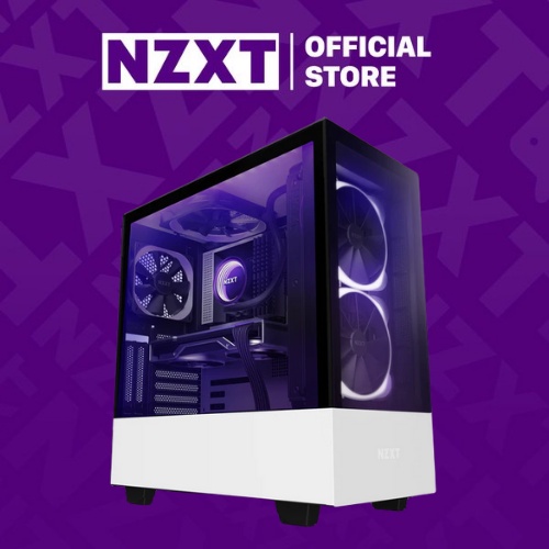 Vỏ Case Máy Tính NZXT H510 ELITE - Trắng sần