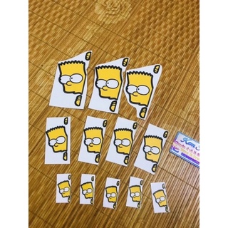 Tem simpson trang trí xe máy, điện thoại, cực chất