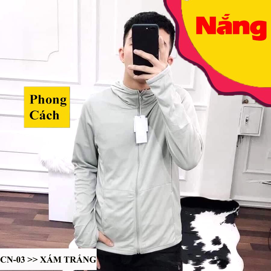 Áo Chống Nắng Nam - Áo Chống Nắng Nam Uniqlo