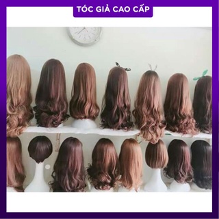 Tóc giả cao cấp nhiều kiểu hình thật(sell ngẫu nhiên)