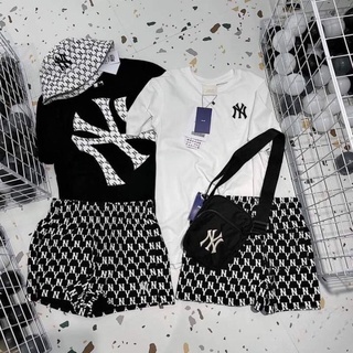 SÉT BỘ NY unisex áo form rộng kèm quần đùi cá tính dễ thương
