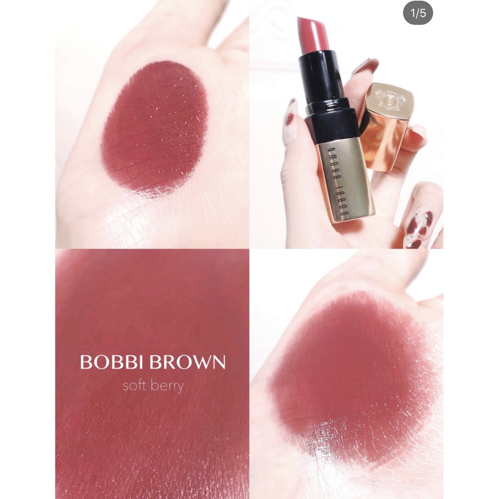 MUA 1 TẶNG 1 -Son thỏi bán lì  BOBBI BROWN Luxe Lip Color 3.8g