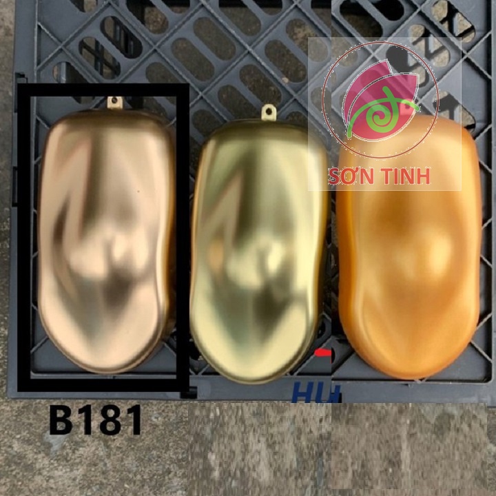 Sơn xịt hiệu ứng xi vàng Bosny Copper Gold No. 181