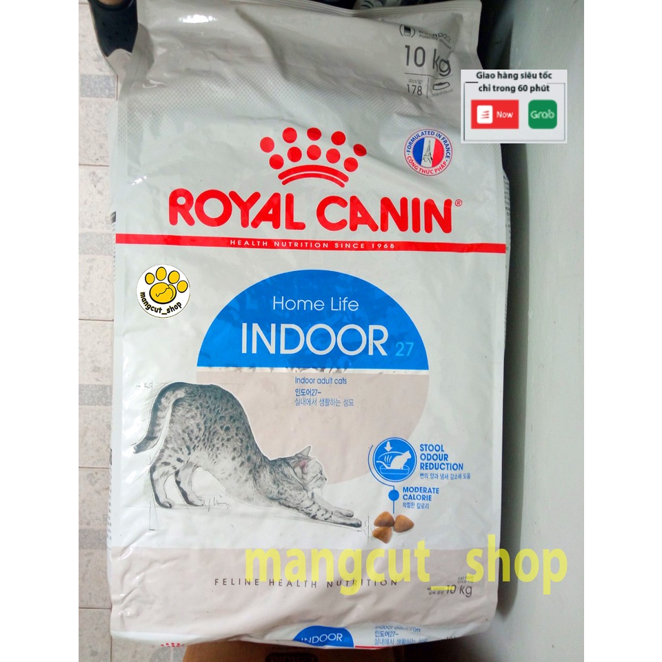 Royal Canin Indoor 27 chiết 1kg - Hạt thức ăn cho mèo trên 12 tháng tuổi