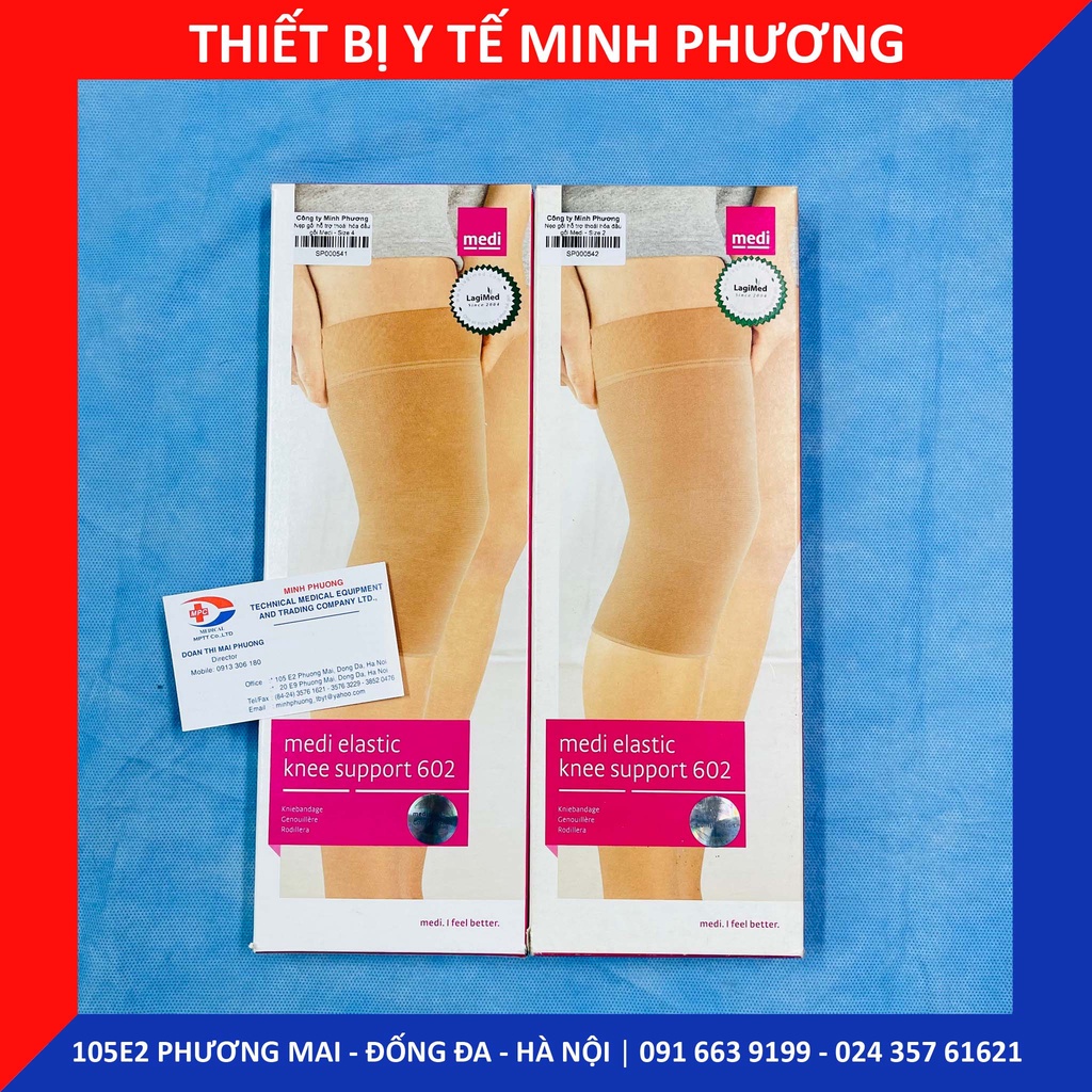 Nẹp gối hỗ trợ thoái hóa đầu gối Medi Knee support 602