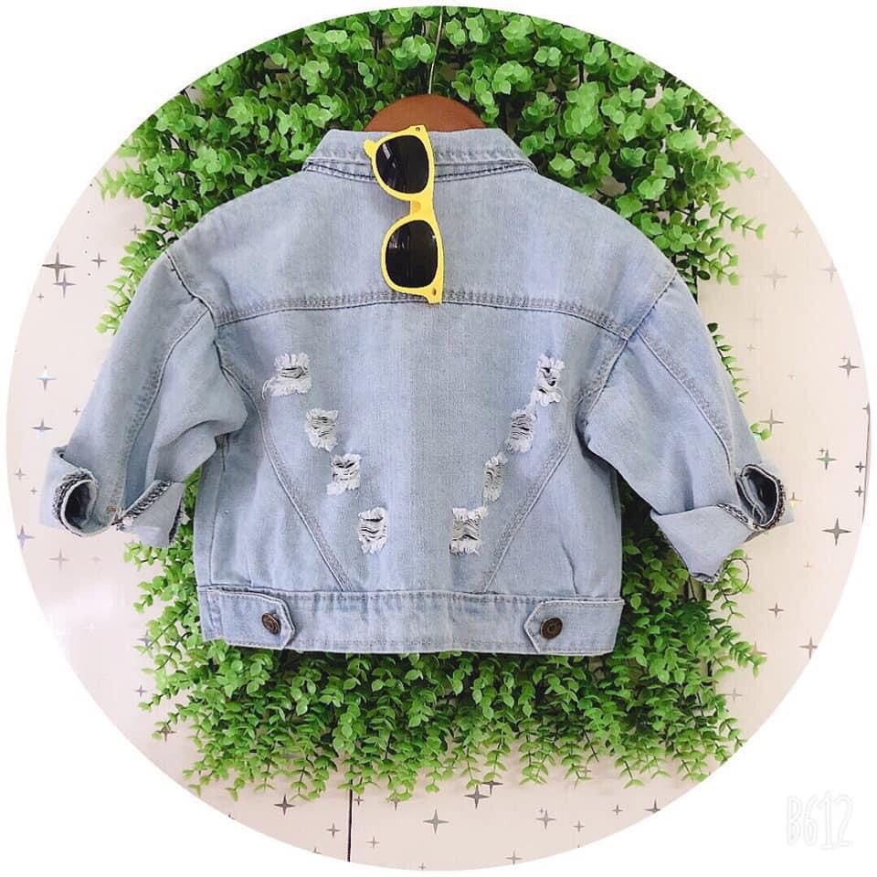 Áo khoác jean bé S2001