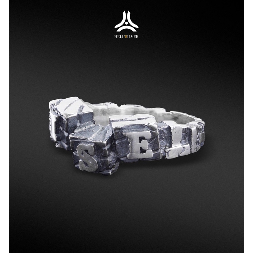 Nhẫn bạc nam, nữ HeliSilver Rise Ring